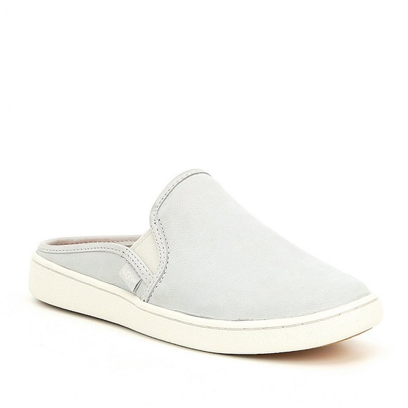 ugg gene nubuck slide sneakers